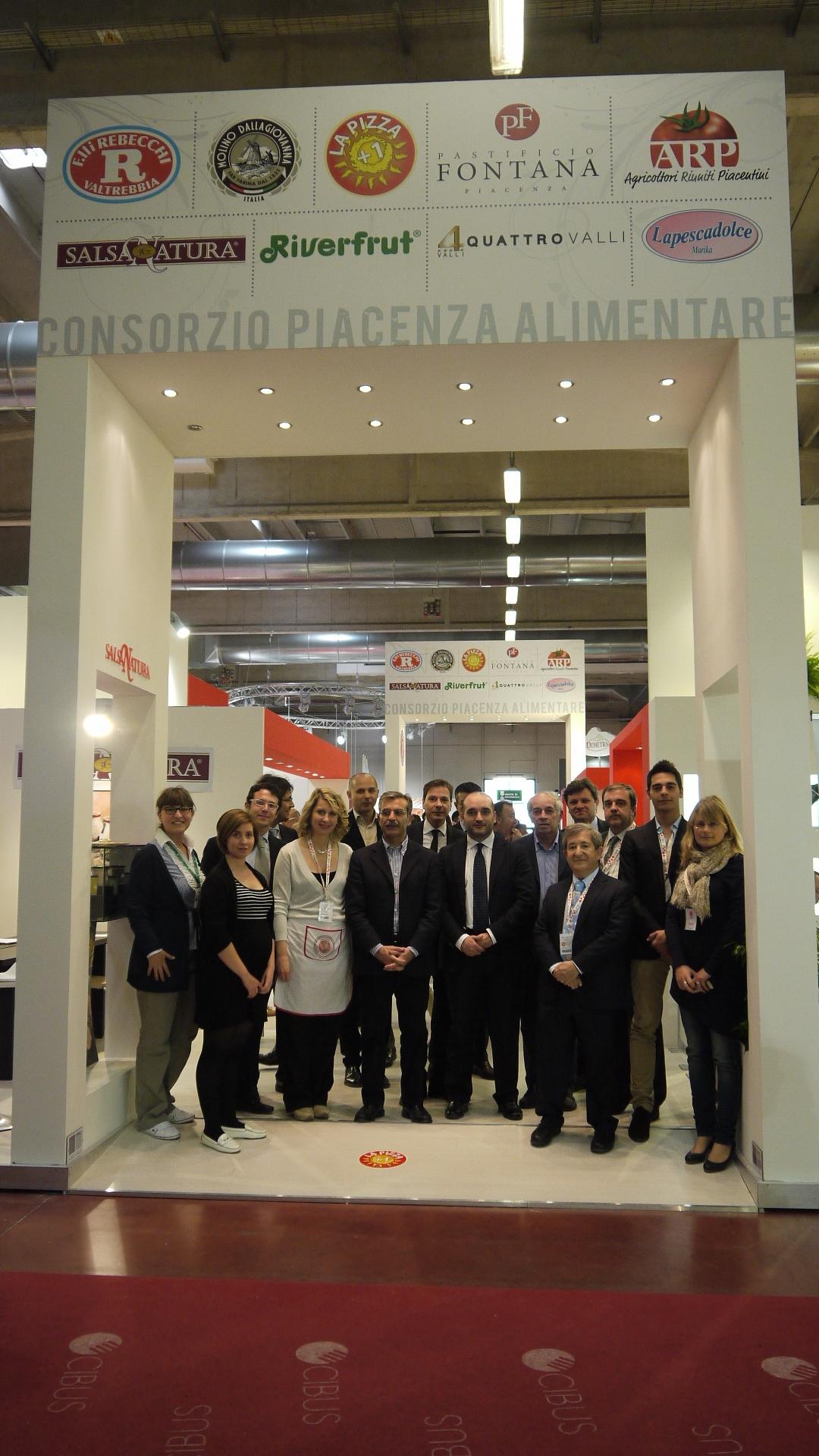 Cibus, il presidente Trespidi e l'assessore Pozzi in visita: 'Grande vetrina int...
